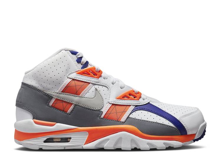 【 NIKE AIR TRAINER SC HIGH \u0027AUBURN\u0027 2022 / SAIL LIGHT ZEN GREY TART 】 調教師 ご機嫌 薄墨色 薄墨色 エア湖調教師 スニーカー メンズ ナイキ