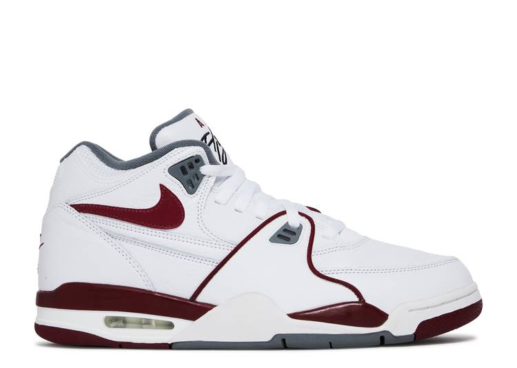 【 NIKE AIR FLIGHT 89 'TEAM RED' / WHITE TEAM RED ASH GREY 】 フライト 白色 ホワイト チーム 赤 レッド 灰色 グレー スニーカー メンズ ナイキ