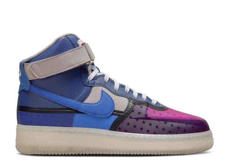 【 NIKE AIR FORCE 1 HIGH '07 'THUNDER BLUE PINK PRIME' / THUNDER BLUE PINK PRIME 】 ハイ 青色 ブルー ピンク サンダー エアフォース スニーカー メンズ ナイキ