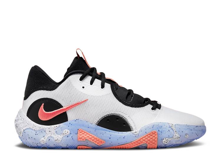 【 NIKE PG 6 EP \u0027FLUORO\u0027 / WHITE BLACK BRIGHT CRIMSON 】 白いこと 白いこと 黒いこと 黒いこと クリムゾン スニーカー メンズ ナイキ