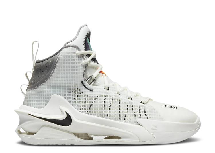 【 NIKE AIR ZOOM GT JUMP UMMIT WHITE / SUMMIT WHITE SAIL BLACK WHITE 】 ズーム 白色 ホワイト 黒色 ブラック スニーカー メンズ ナイキ