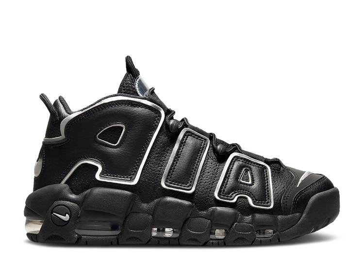 楽天市場】NIKE AIR MORE UPTEMPO (GS) light aqua/black-white 415082