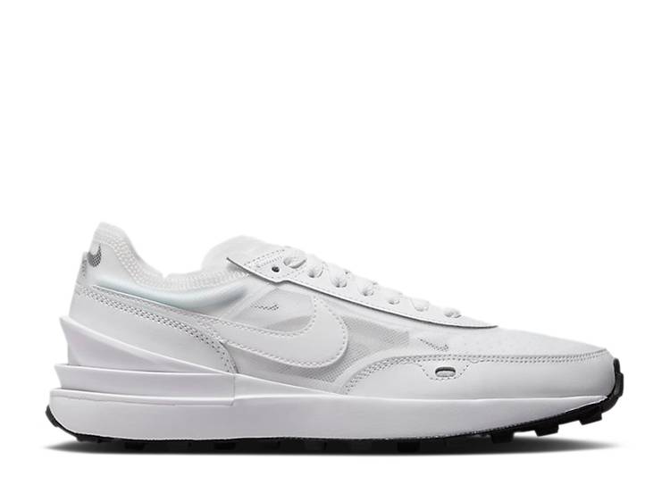 【 NIKE WMNS WAFFLE ONE 'WHITE BLACK' / WHITE WHITE BLACK 】 ワッフル 白色 ホワイト 黒色 ブラック スニーカー レディース ナイキ