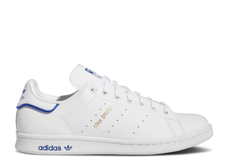 【 ADIDAS STAN SMITH 'WHITE ROYAL BLUE' / CLOUD WHITE ROYAL BLUE YELLOW 】 アディダス 白色 ホワイト 青色 ブルー 黄色 イエロー スタンスミス スニーカー メンズ