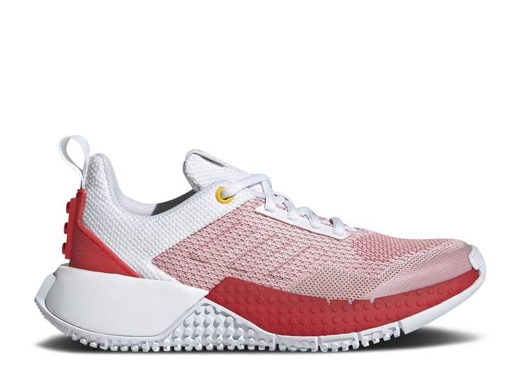 【 ADIDAS LEGO X SPORT PRO J WHITE RED / CLOUD WHITE CLOUD WHITE RED 】 アディダス プロ 白色 ホワイト 赤 レッド ジュニア キッズ ベビー マタニティ スニーカー