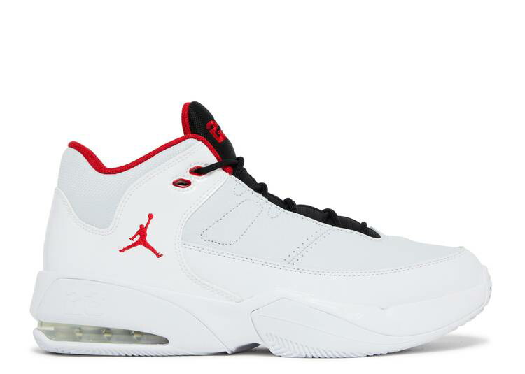 【 AIR JORDAN JORDAN MAX AURA 3 'WHITE UNIVERSITY RED' / WHITE UNIVERSITY RED 】 ナイキ マックス オーラ 白色 ホワイト 赤 レッド エアジョーダン スニーカー メンズ