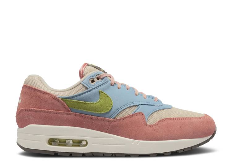 【 NIKE AIR MAX 1 \u0027LIGHT MADDER ROOT\u0027 / LIGHT MADDER ROOT VIVID GREEN 】 マックス 緑 緑であること エア湖マックス スニーカー メンズ ナイキ