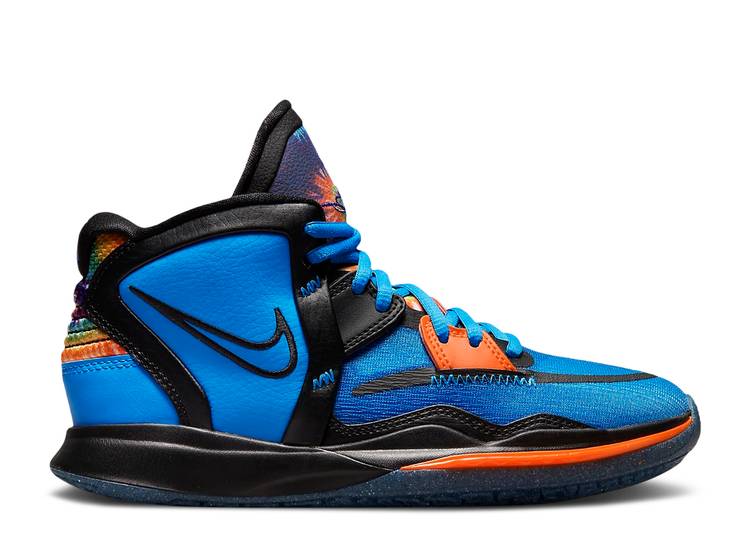 【 NIKE KYRIE INFINITY SE GS 'TIE-DYE' / PHOTO BLUE PSYCHIC PURPLE RUSH 】 カイリー 青色 ブルー 紫 パープル ラッシュ 'TIEDYE' ジュニア キッズ ベビー マタニティ スニーカー ナイキ