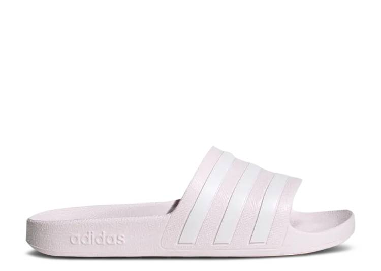 【 ADIDAS WMNS ADILETTE AQUA SLIDE \u0027ALMOST PINK\u0027 / ALMOST PINK CLOUD WHITE ALMOST 】 アディダス アディレッタ アクア サンダル サクラ色 白いこと 白いこと スニーカー レディース