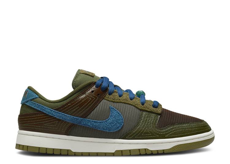 【 NIKE DUNK LOW NH CACAO WOW / CACAO WOW MARINA ROUGH GREEN 】 ダンク 緑 グリーン ダンクロー スニーカー メンズ ナイキ
