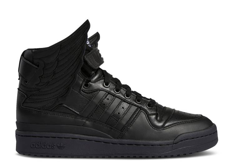 【 ADIDAS JEREMY SCOTT X WINGS 4.0 'CORE BLACK' / CORE BLACK CORE BLACK CLOUD 】 アディダス ジェレミー コア 黒色 ブラック スニーカー メンズ