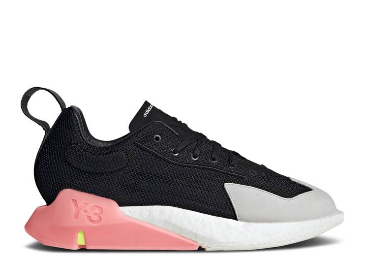 【 ADIDAS Y-3 ORISAN \u0027BLACK PINK\u0027 / BLACK GREY ONE CORE WHITE 】 アディダス 黒いこと 黒いこと 薄墨色 薄墨色 中核グループ 白いこと 白いこと スニーカー メンズ