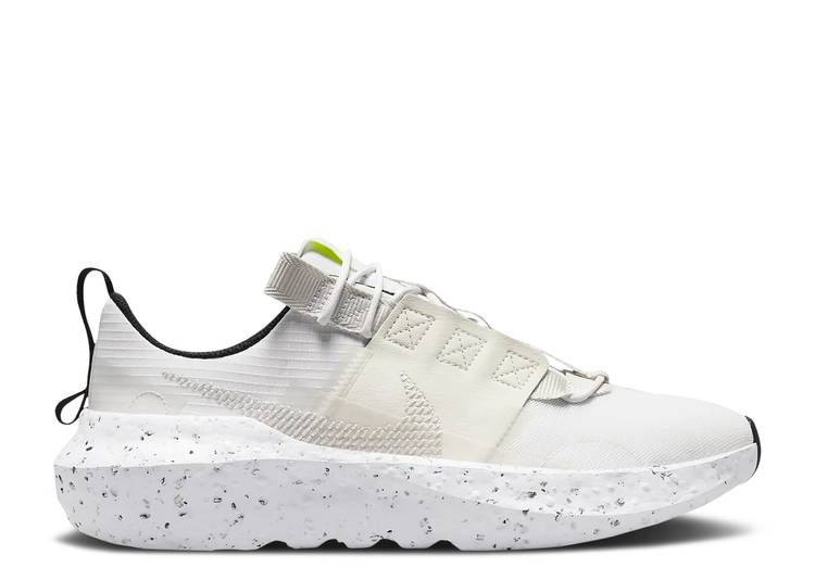 【 NIKE CRATER IMPAC SE \u0027WHITE SAIL\u0027 / WHITE SAIL VOLT LIGHT BONE 】 白いこと 白いこと スニーカー メンズ ナイキ