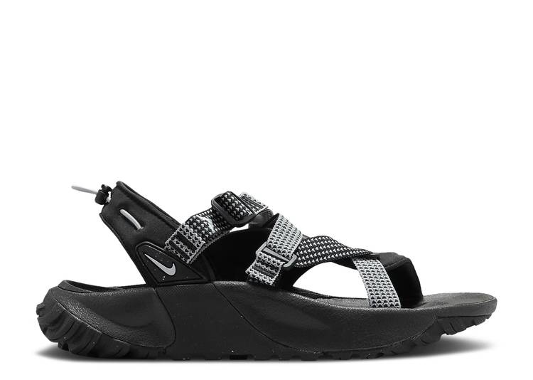 【 NIKE ONEONTA SANDAL \u0027BLACK PURE PLATINUM\u0027 / BLACK PURE PLATINUM WOLF GREY 】 純然たる 黒いこと 黒いこと プラチナム 薄墨色 薄墨色 スニーカー メンズ ナイキ