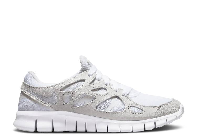【 NIKE WMNS FREE RUN 2 'SUMMIT WHITE GOLDTONE' / WHITE SUMMIT WHITE PURE PLATINUM 】 フリー ラン 白色 ホワイト ピュア プラチナム スニーカー レディース ナイキ