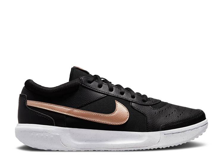 【 NIKE WMNS NIKECOURT ZOOM LITE 3 \u0027BLACK METALLIC RED BRONZE\u0027 / BLACK WHITE METALLIC RED BRONZE 】 厚地の外套 望遠レンズ ともし火 赤 赤いこと 黒いこと 黒いこと 白いこと 白いこと 銅 ブロンズ スニーカー レディース ナイキ