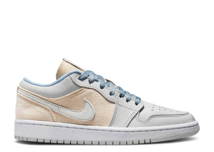 【 AIR JORDAN WMNS JORDAN 1 LOW 'SAIL CANVAS' / IRIS WHISPER SAIL WORN BLUE 】 ナイキ 青色 ブルー エアジョーダン スニーカー レディース 29,575円