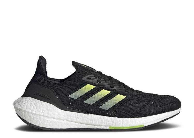 【 ADIDAS ULTRABOOST 22 HEAT.RDY 'BLACK SOLAR YELLOW' / CORE BLACK SOLAR YELLOW CLOUD 】 アディダス コア 黒色 ブラック 黄色 イエロー スニーカー メンズ｜スニケス