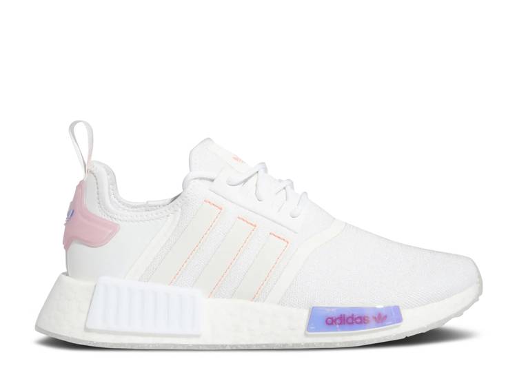 【 ADIDAS WMNS NMD_R1 'WHITE ACID RED' / CLOUD WHITE CLOUD WHITE ACID RED 】 アディダス 白色 ホワイト 赤 レッド スニーカー レディース
