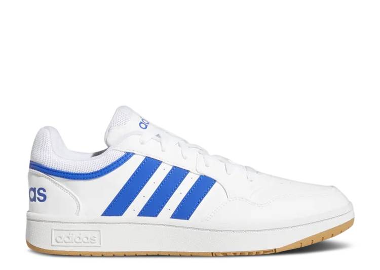 【 ADIDAS HOOPS 3.0 LOW \u0027WHITE ROYAL BLUE\u0027 / CLOUD WHITE ROYAL BLUE GUM 】 アディダス 白いこと 白いこと 青味 青み スニーカー メンズ