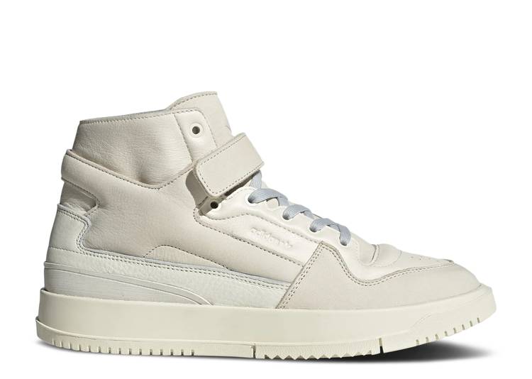 【 ADIDAS FORUM PREMIERE OFF WHITE / OFF WHITE CLEAR GREY CHALK WHITE 】 アディダス フォーラム 白色 ホワイト 灰色 グレー スニーカー メンズ