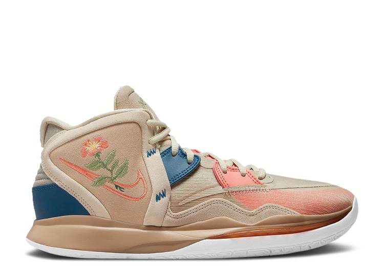 【 NIKE KYRIE INFINITY EP FLORAL / RATTAN MADDER ROOT MARINA HEMP 】 カイリー スニーカー メンズ ナイキ