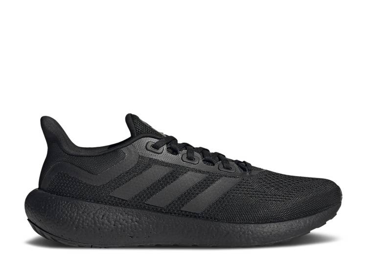 【 ADIDAS PUREBOOST 22 \u0027TRIPLE BLACK\u0027 / CORE BLACK CORE BLACK FOOTWEAR 】 アディダス 中核グループ 黒いこと 黒いこと スニーカー メンズ