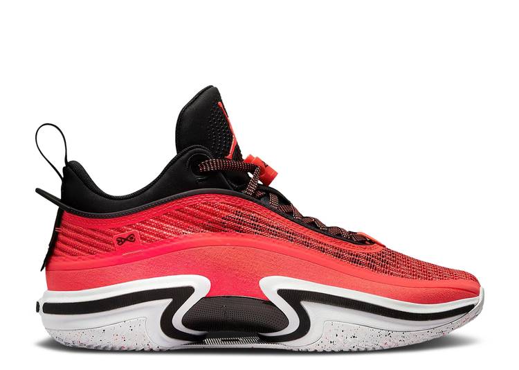 【 AIR JORDAN JORDAN 36 LOW \u0027INFRARED\u0027 / INFRARED 23 INFRARED 23 BLACK 】 ナイキ 黒いこと 黒いこと エアジョーダン スニーカー メンズ