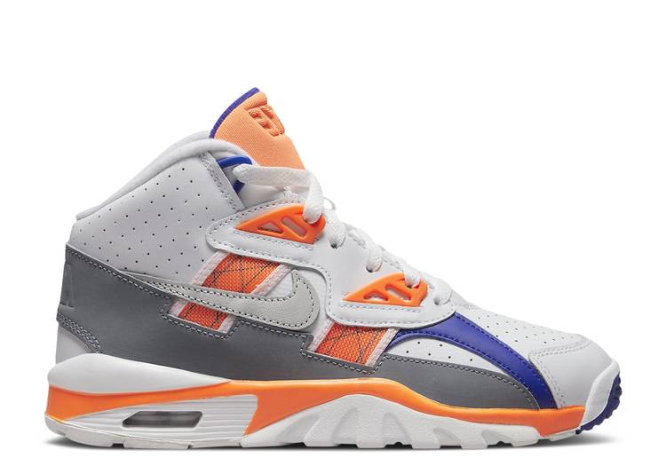 【 NIKE AIR TRAINER SC HIGH GS 'AUBURN' 2022 / SAIL LIGHT ZEN GREY TART 】 トレーナー ハイ 灰色 グレー エアトレーナー ジュニア キッズ ベビー マタニティ スニーカー ナイキ｜スニケス