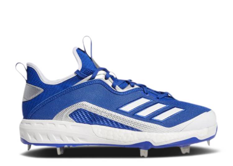 【 ADIDAS ICON 6 \u0027ROYAL BLUE\u0027 / ROYAL BLUE CLOUD WHITE SILVER 】 アディダス アイコン 青味 青み 白いこと 白いこと しろがね色 しろがね色 スニーカー メンズ