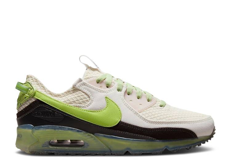 【 NIKE AIR MAX TERRASCAPE 90 \u0027PHANTOM VIVID GREEN\u0027 / PHANTOM VIVID GREEN OLIVE AURA 】 マックス 緑 緑であること オリーブ 佇まい エア湖マックス スニーカー メンズ ナイキ