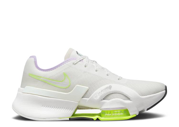 【 NIKE WMNS AIR ZOOM SUPERREP 3 PREMIUM \'WHITE VOLT\' / SUMMIT WHITE PHANTOM VOLT DOLL 】 ズーム プレミアム 白色 ホワイト スニーカー レディース ナイキ|スニケス