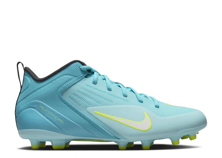 【 NIKE ALPHA HUARACHE 8 VARSITY 'TURQUOISE BLUE' / TURQUOISE BLUE COPA VOLT WHITE 】 アルファ ハラチ 青色 ブルー 白色 ホワイト アルファハラチ スニーカー メンズ ナイキ｜スニケス