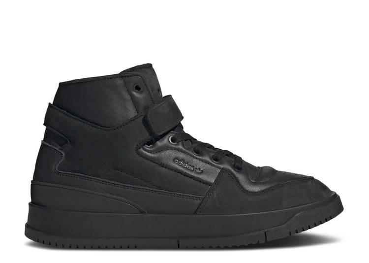 【 ADIDAS FORUM PREMIERE 'CORE BLACK' / CORE BLACK CORE BLACK CHALK 】 アディダス フォーラム コア 黒色 ブラック スニーカー メンズ