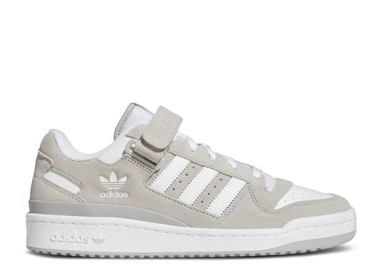 【 ADIDAS FORUM LOW 'GREY' / CLOUD WHITE GREY TWO CLOUD WHITE 】 アディダス フォーラム 白色 ホワイト 灰色 グレー スニーカー メンズ