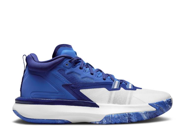 【 AIR JORDAN JORDAN ZION 1 TB 'ROYAL BLUE' / ROYAL BLUE WHITE ROYAL BLUE 】 ナイキ 青色 ブルー 白色 ホワイト エアジョーダン スニーカー メンズ