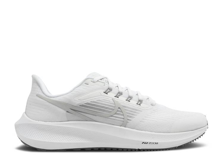 【 NIKE AIR ZOOM PEGASUS 39 \u0027WHITE GREY FOG\u0027 / WHITE GREY FOG PARTICLE GREY 】 望遠レンズ ペガサス 薄墨色 薄墨色 白いこと 白いこと 望遠レンズペガサス スニーカー メンズ ナイキ スニーカー-靴-メンズ靴