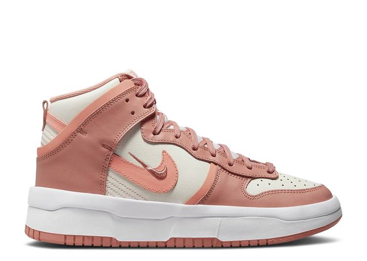【 NIKE WMNS DUNK HIGH UP \u0027CRIMSON BLISS\u0027 / SAIL LIGHT MADDER ROOT CRIMSON 】 ダンク 御機嫌 クリムゾン ダンクハイ スニーカー レディース ナイキ