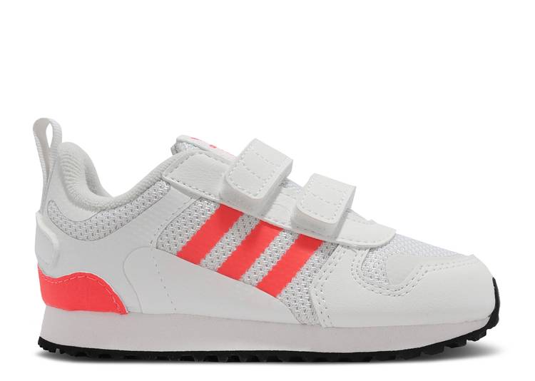 【 ADIDAS ZX 700 HD I 'WHITE TURBO' / CLOUD WHITE TURBO WHITE TINT 】 アディダス 白色 ホワイト ターボ ベビー｜スニケス
