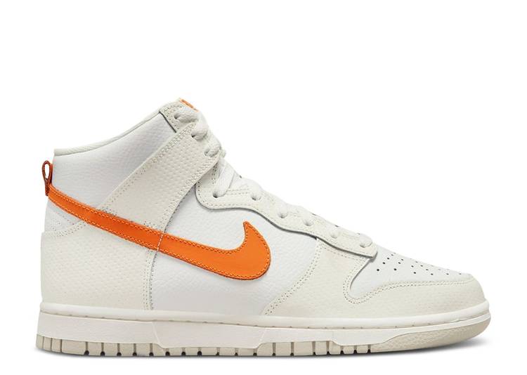 【 NIKE WMNS DUNK HIGH \u0027WHITE MAGMA ORANGE\u0027 / SUMMIT WHITE MAGMA ORANGE 】 ダンク ご機嫌 白いこと 白いこと 橙 オレンジ色 ダンクハイ スニーカー レディース ナイキ