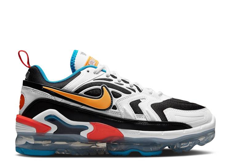【 NIKE WMNS AIR VAPORMAX EVO 'BRIGHT CITRUS' / BLACK BRIGHT CITRUS WHITE LASER 】 黒色 ブラック 白色 ホワイト レーザー エアヴェイパーマックス スニーカー レディース ナイキ