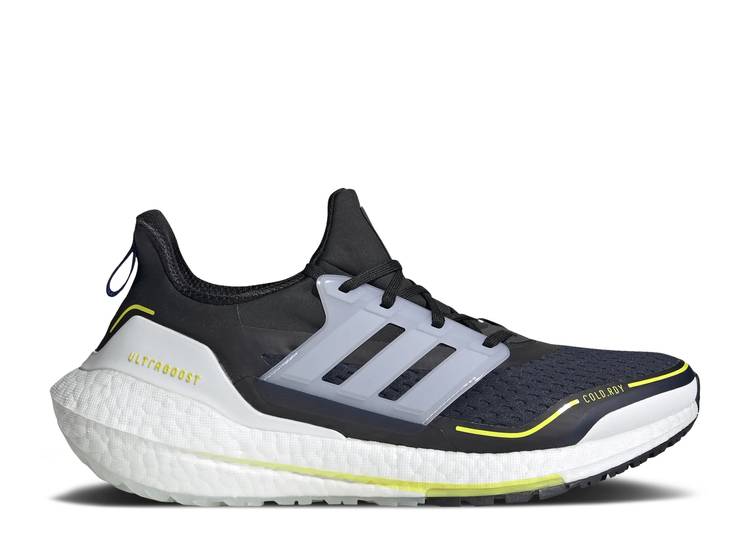 【 ADIDAS ULTRABOOST 21 COLD.RDY \u0027LEGEND INK ACID YELLOW\u0027 / LEGEND INK CRYSTAL WHITE ACID 】 アディダス 言い伝え 白いこと 白いこと スニーカー メンズ