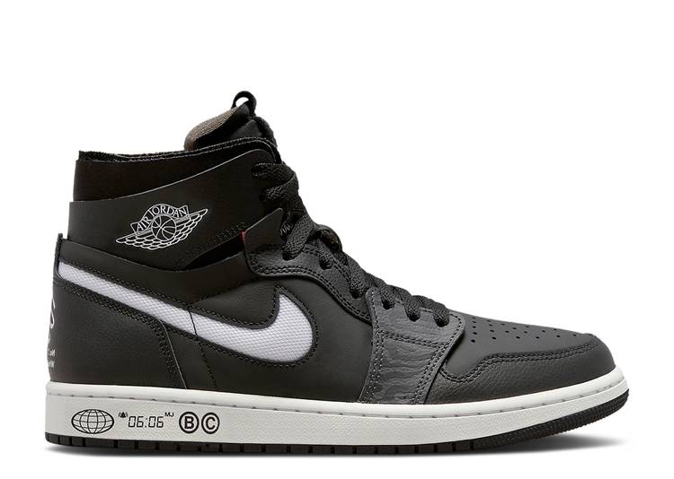 【 AIR JORDAN JORDAN 1 ZOOM COMFORT \u0027BREAKFAST CLUB\u0027 / BLACK WHITE 】 ナイキ 望遠レンズ 黒いこと 黒いこと 白いこと 白いこと エアジョーダン スニーカー メンズ