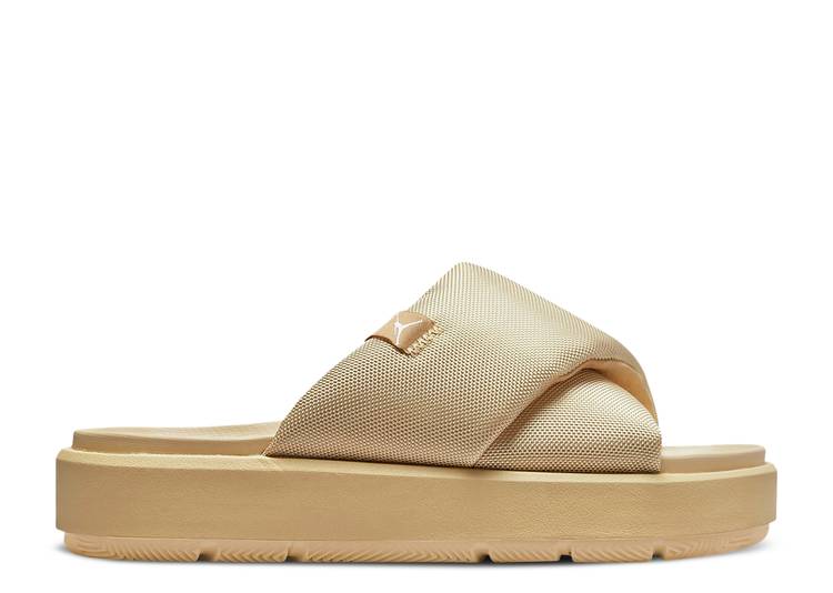 【 AIR JORDAN WMNS JORDAN SOPHIA SLIDE \u0027SESAME\u0027 / SESAME SESAME WHITE 】 ナイキ サンダル 白いこと 白いこと エアジョーダン スニーカー レディース