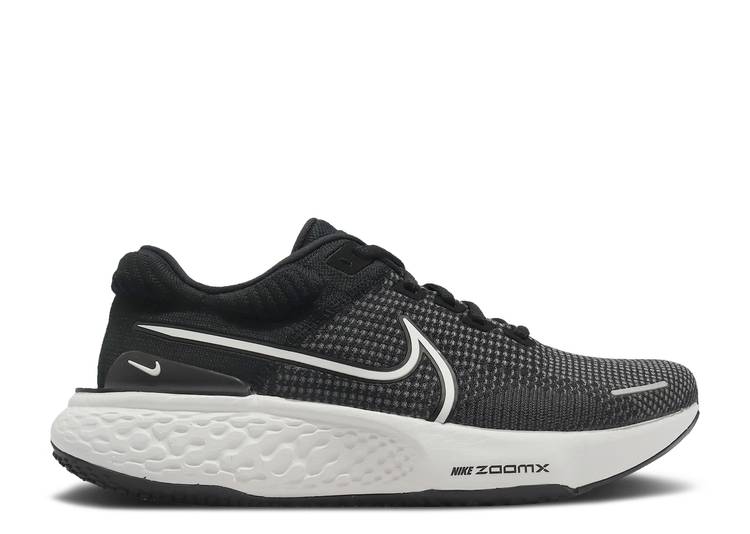【 NIKE ZOOMX INVINCIBLE RUN FLYKNIT 2 \u0027BLACK SUMMIT WHITE\u0027 / BLACK SUMMIT WHITE SUMMIT WHITE 】 幽客 飛球編み物 黒いこと 黒いこと 白いこと 白いこと スニーカー メンズ ナイキ 靴-スニーカー