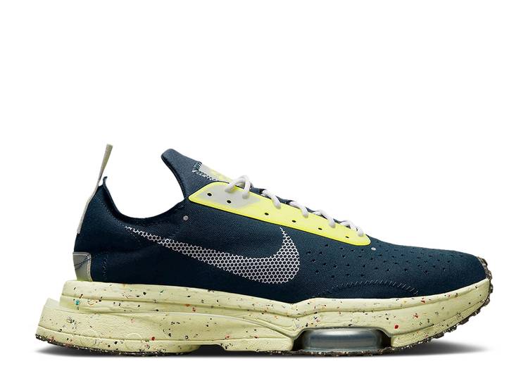 【 NIKE AIR ZOOM-TYPE CRATER ARMORY NAVY LIME ICE / ARMORY NAVY LIME ICE LIGHT LEMON 】 紺色 ネイビー ライム スニーカー メンズ ナイキ