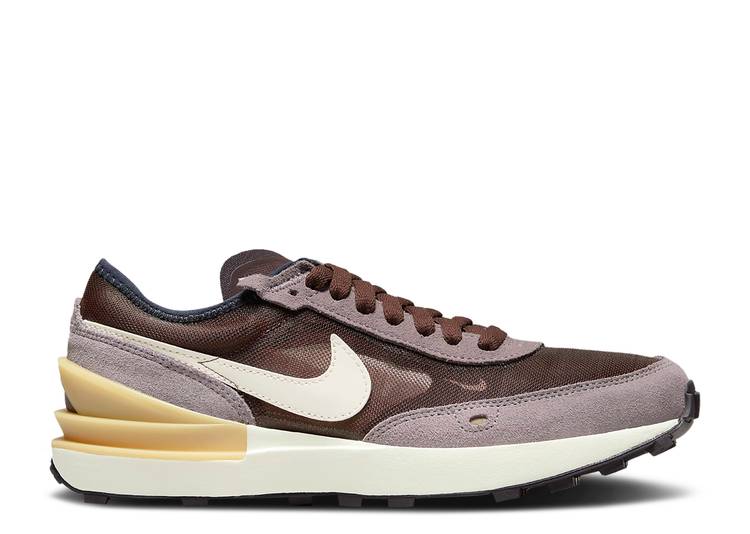 【 NIKE WAFFLE ONE GS 'LIGHT CHOCOLATE' / LIGHT CHOCOLATE VAPOR MAUVE 】 ワッフル ジュニア キッズ ベビー マタニティ スニーカー ナイキ|スニケス
