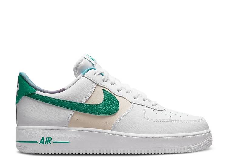 【 NIKE AIR FORCE 1 LOW \u002707 LV8 EMB \u0027WHITE MALACHITE\u0027 / WHITE PEARL WHITE WHITE 】 白いこと 白いこと パール 空軍 スニーカー メンズ ナイキ メンズ靴-スニーカー-靴