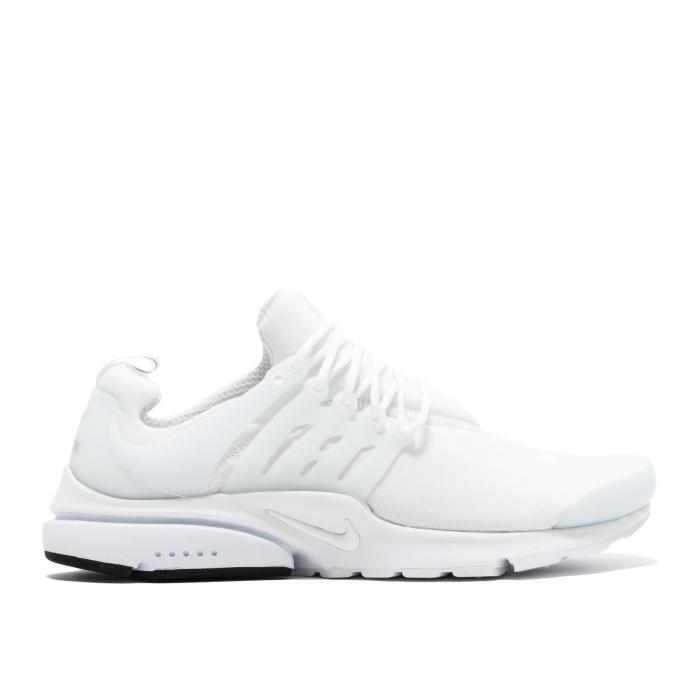 【 NIKE AIR PRESTO ESSENTIAL 'TRIPLE WHITE' / WHITE WHITE 】 プレスト 白色 ホワイト エア スニーカー メンズ ナイキ｜スニケス