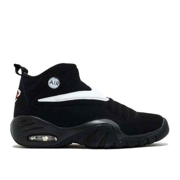 【 NIKE AIR SHAKE NDESTRUKT 'OG' / BLACK WHITE BLACK TEAM ORANGE 】 黒色 ブラック 白色 ホワイト チーム 橙 オレンジ スニーカー メンズ ナイキ|スニケス